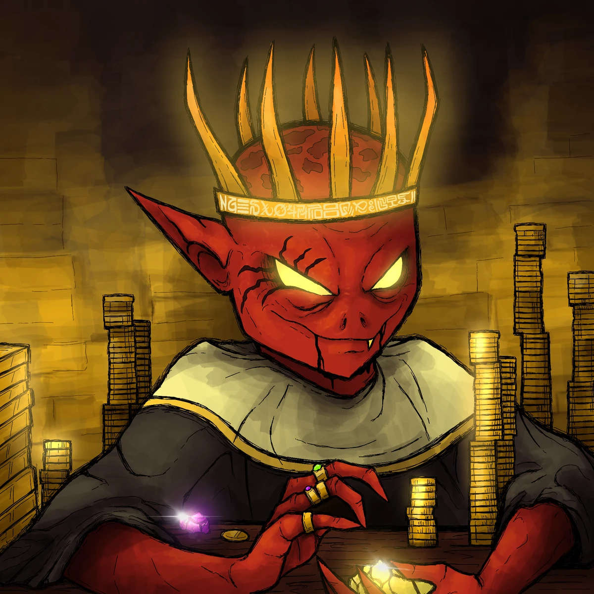 the deadly sins nft sample greed 1 of 1