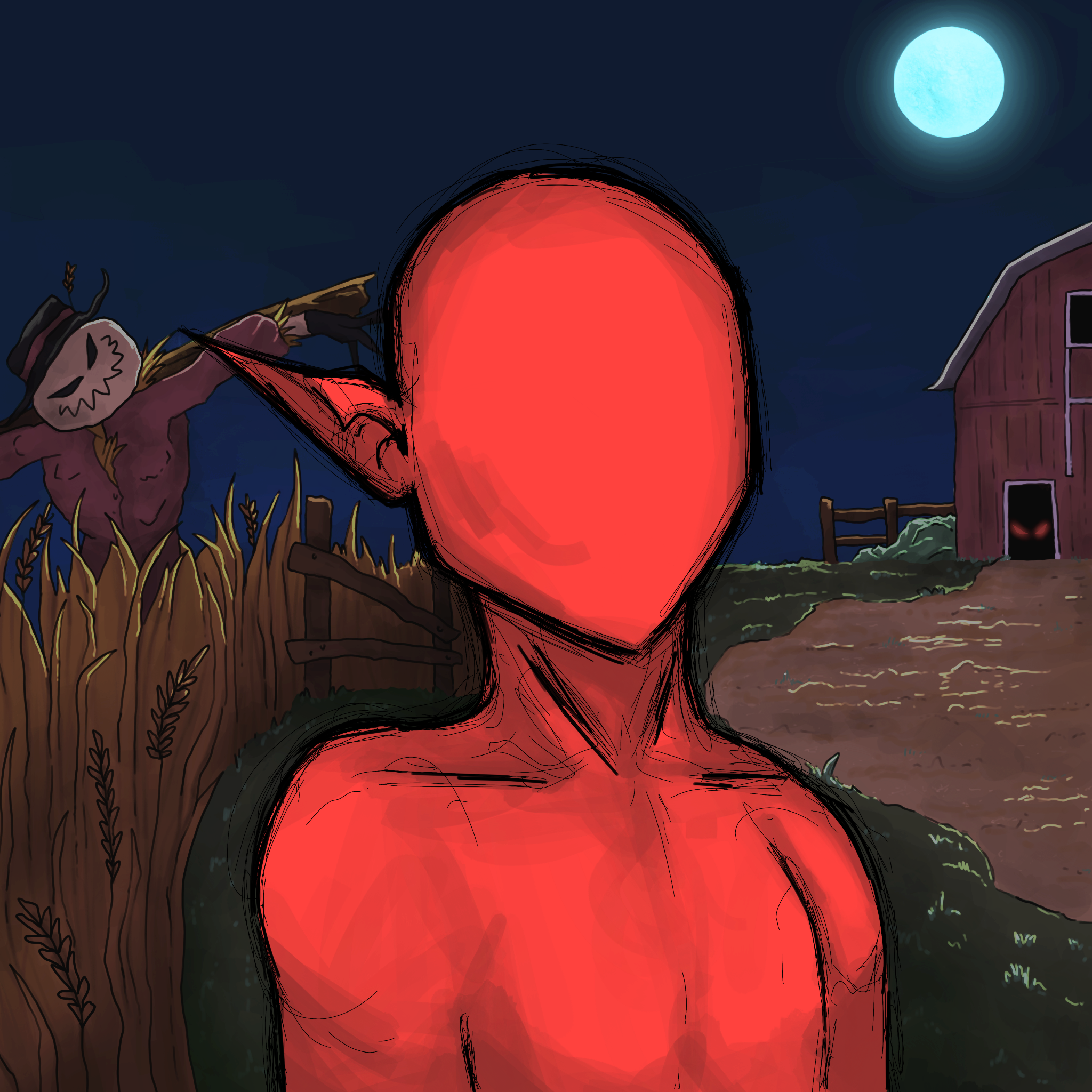 The Deadly Sins CNFT Trait: Background: Abandoned Farm