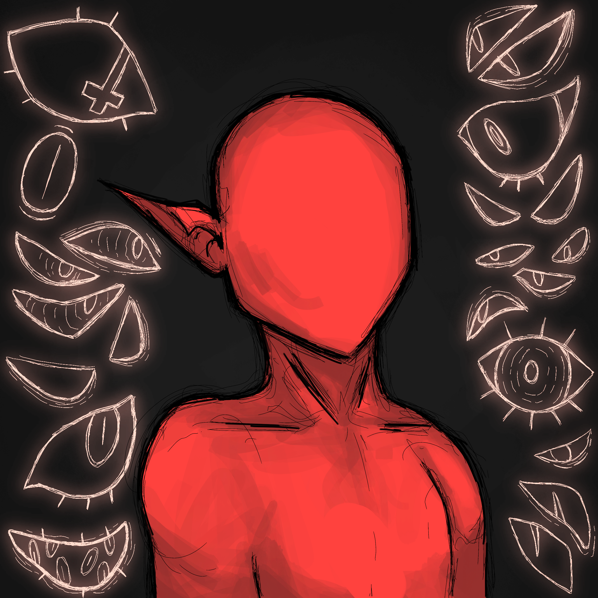 The Deadly Sins CNFT Trait: Background: Eyes of the Abyss