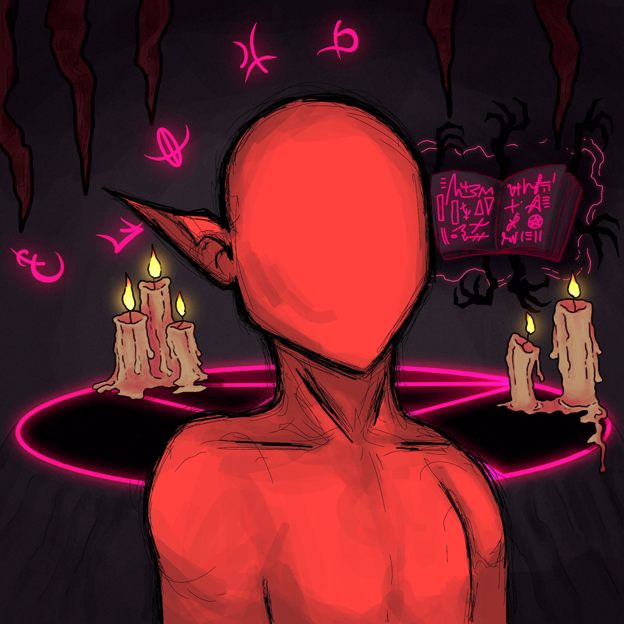 The Deadly Sins CNFT Trait: Background: Ritual Room