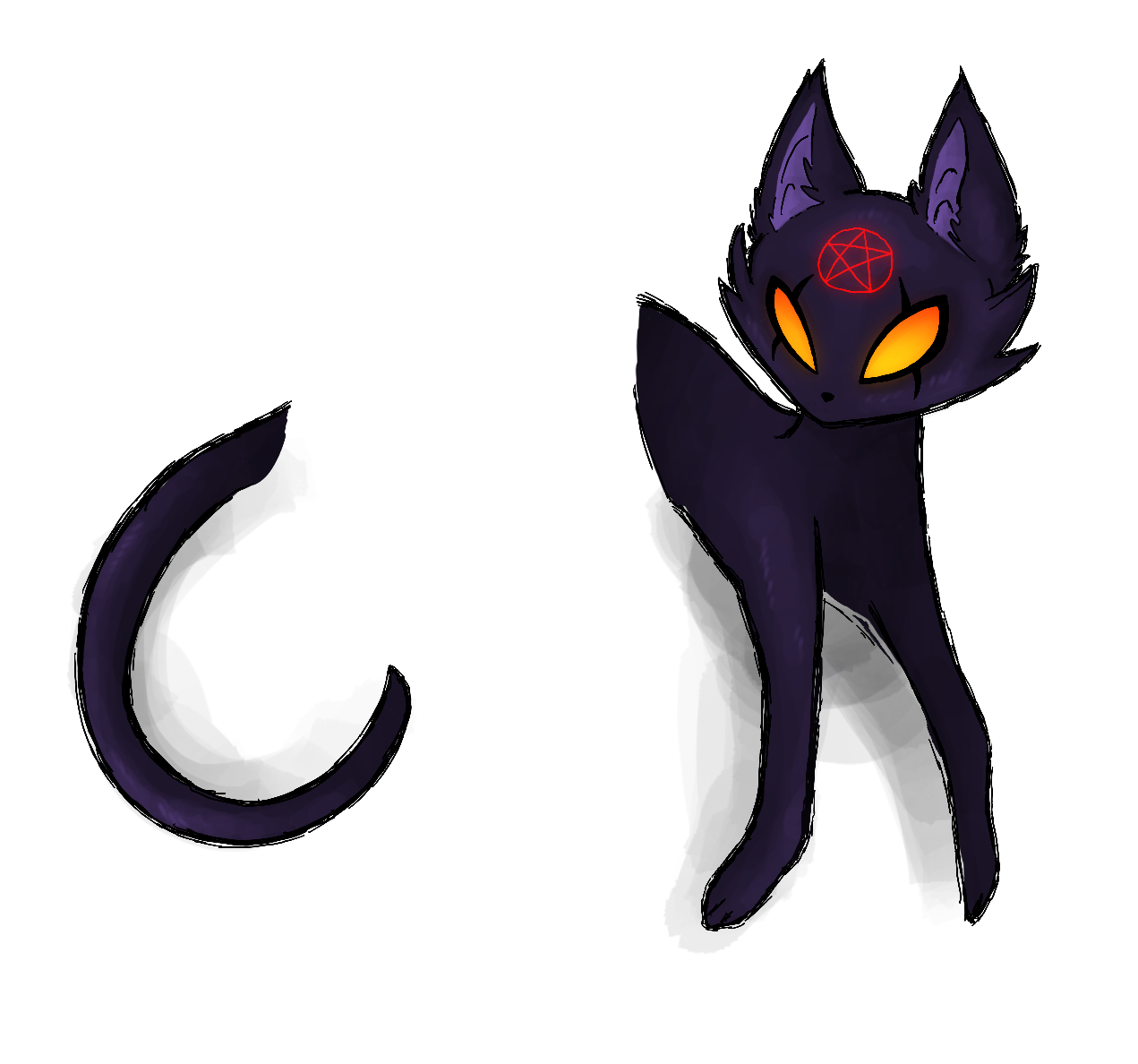 The Deadly Sins CNFT Trait: Body Accessory: Familiar Cat