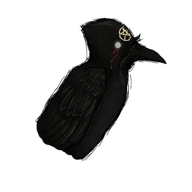 The Deadly Sins CNFT Trait: Body Accessory: Familiar Crow