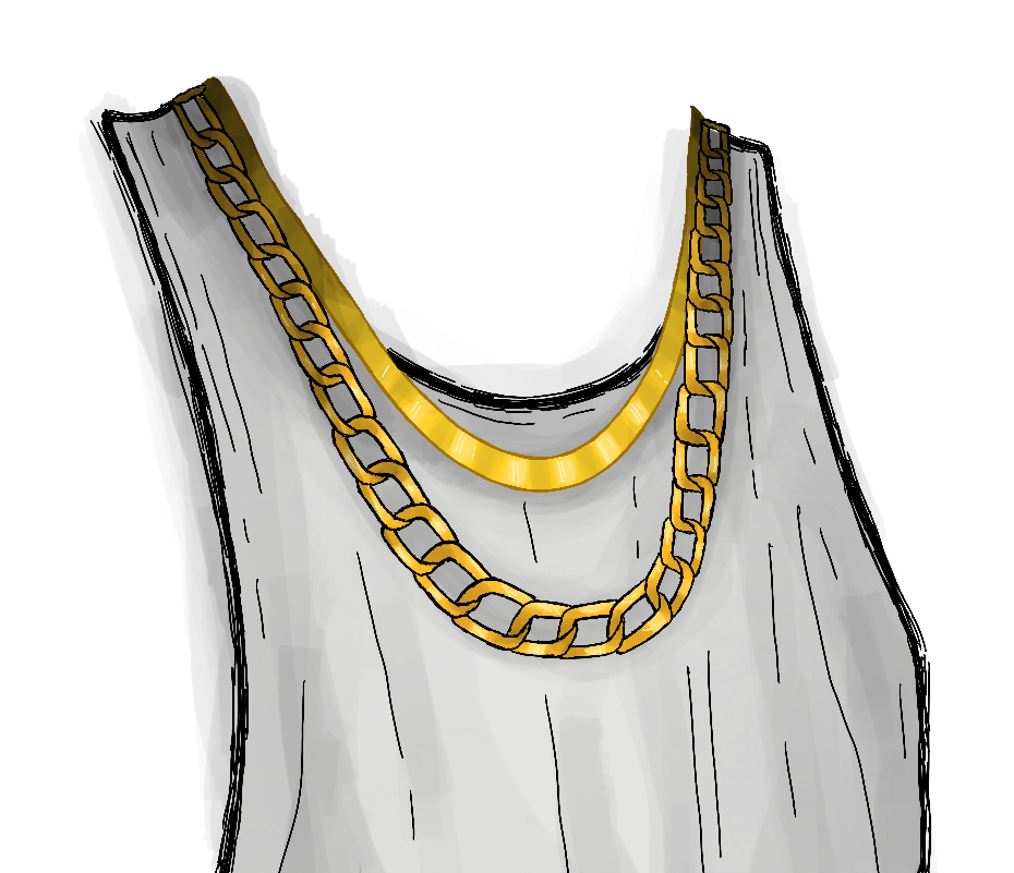 The Deadly Sins CNFT Trait: Body Accessory: Gold Chains