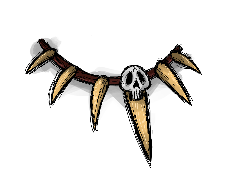 The Deadly Sins CNFT Trait: Eyes: Body Accessory: Ritual Necklace