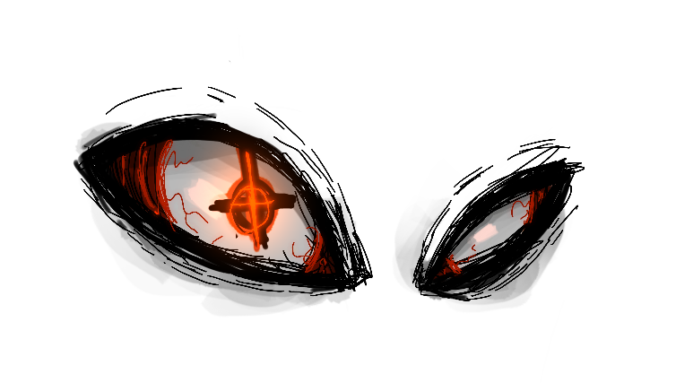 The Deadly Sins CNFT Trait: Eyes: Crazy