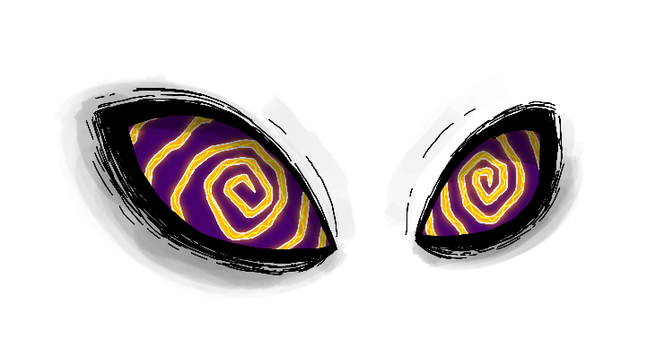 The Deadly Sins CNFT Trait: Eyes: Hypnotized