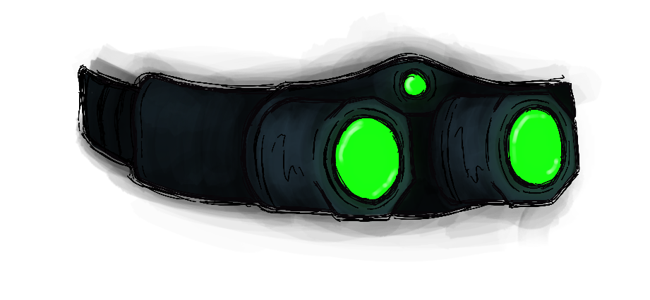 The Deadly Sins CNFT Trait: Eyes: Night Vision Goggles