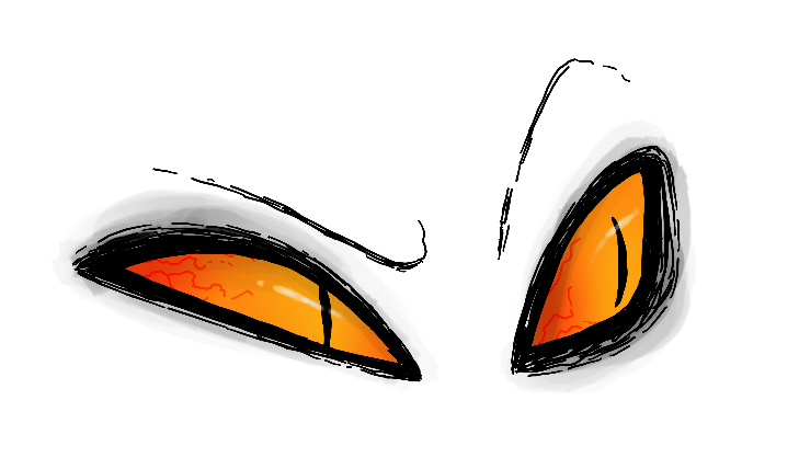 The Deadly Sins CNFT Trait: Eyes: Suspicious