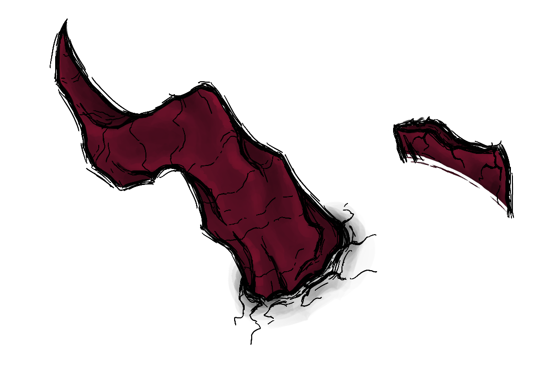 The Deadly Sins CNFT Trait: Headpiece: Broken Horn