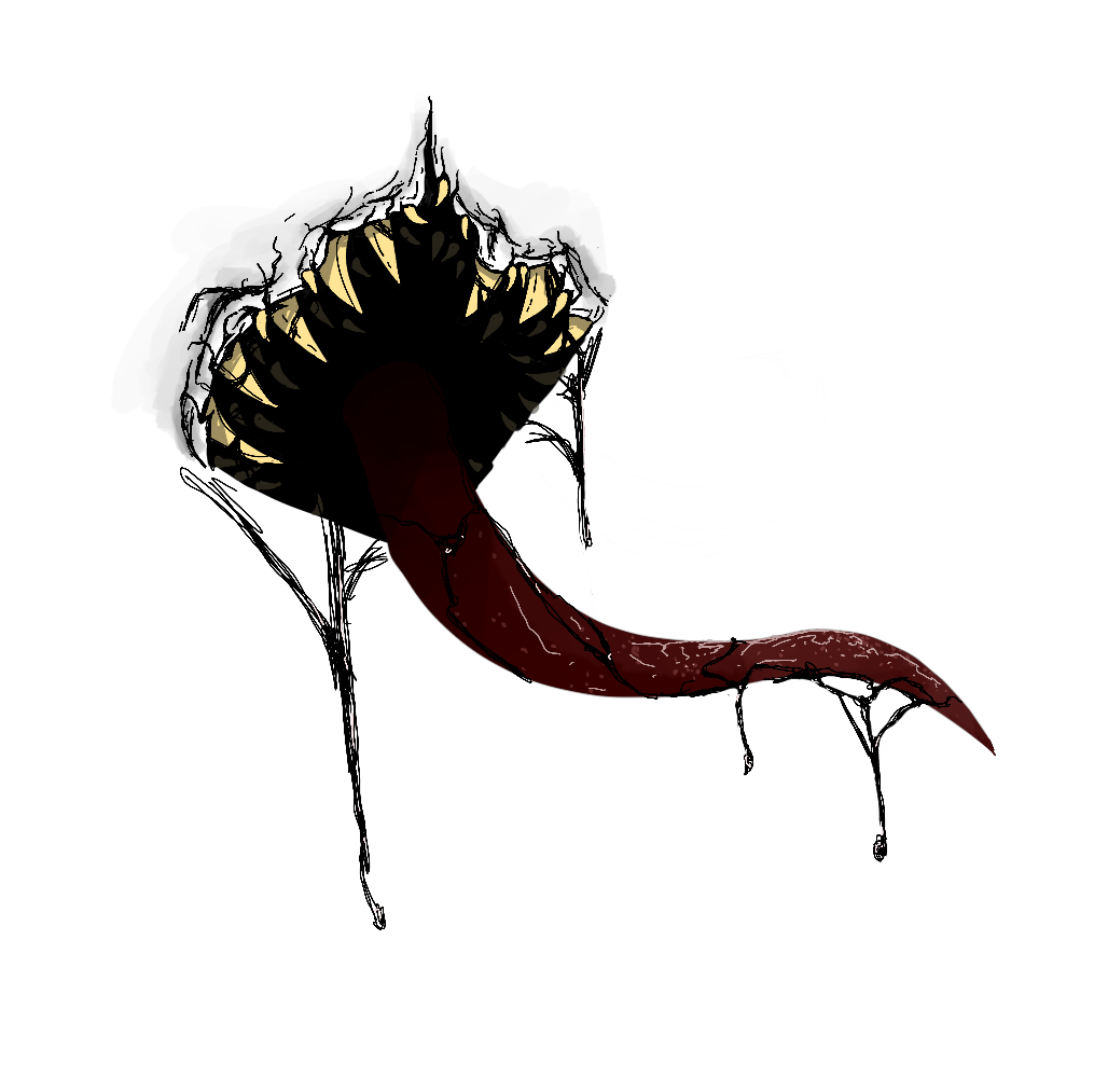 The Deadly Sins CNFT Trait: Mouth: Abyss Monster