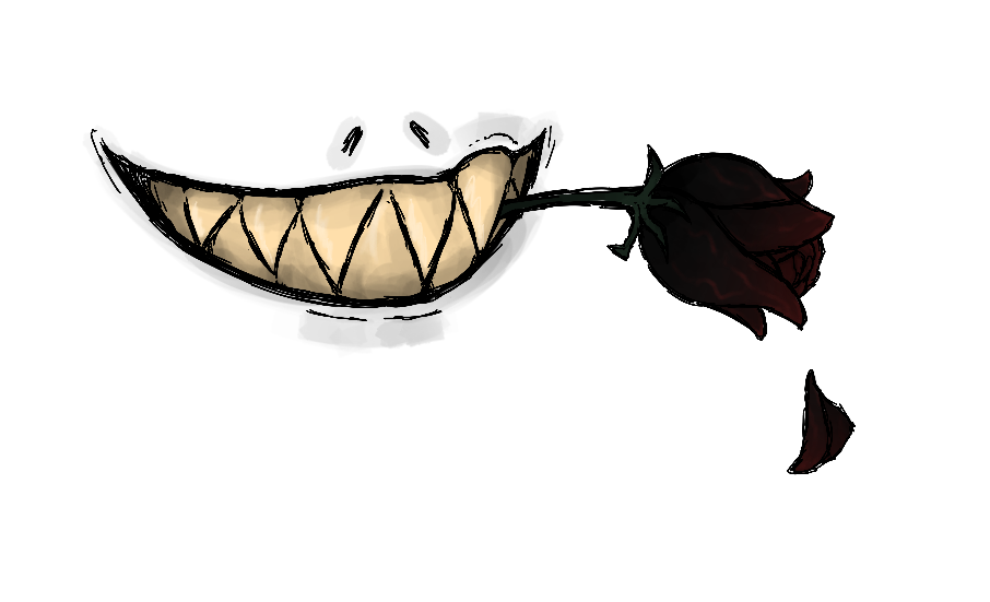 The Deadly Sins CNFT Trait: Mouth: Nether Rose
