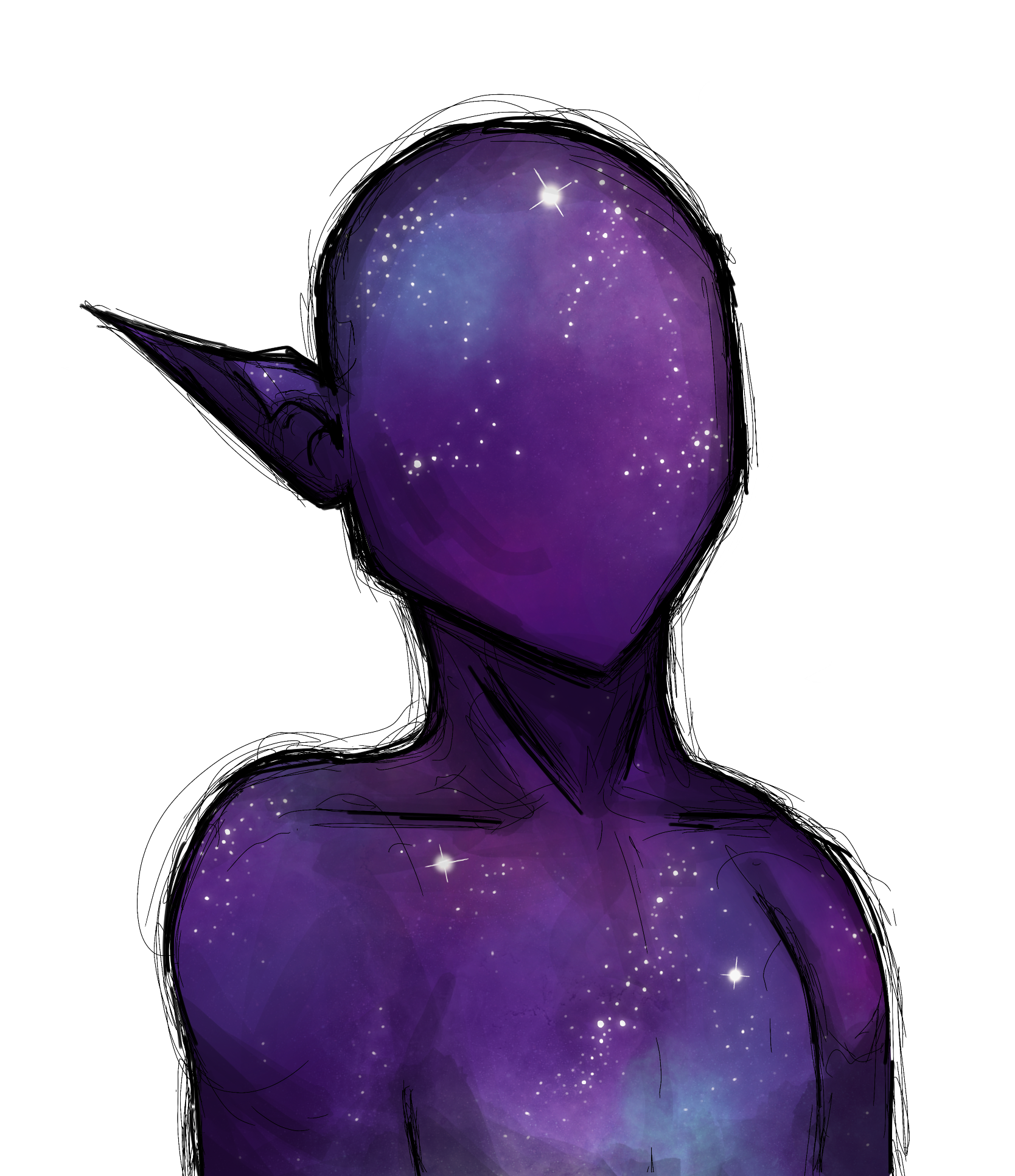 The Deadly Sins CNFT Trait: Skin: Galaxy