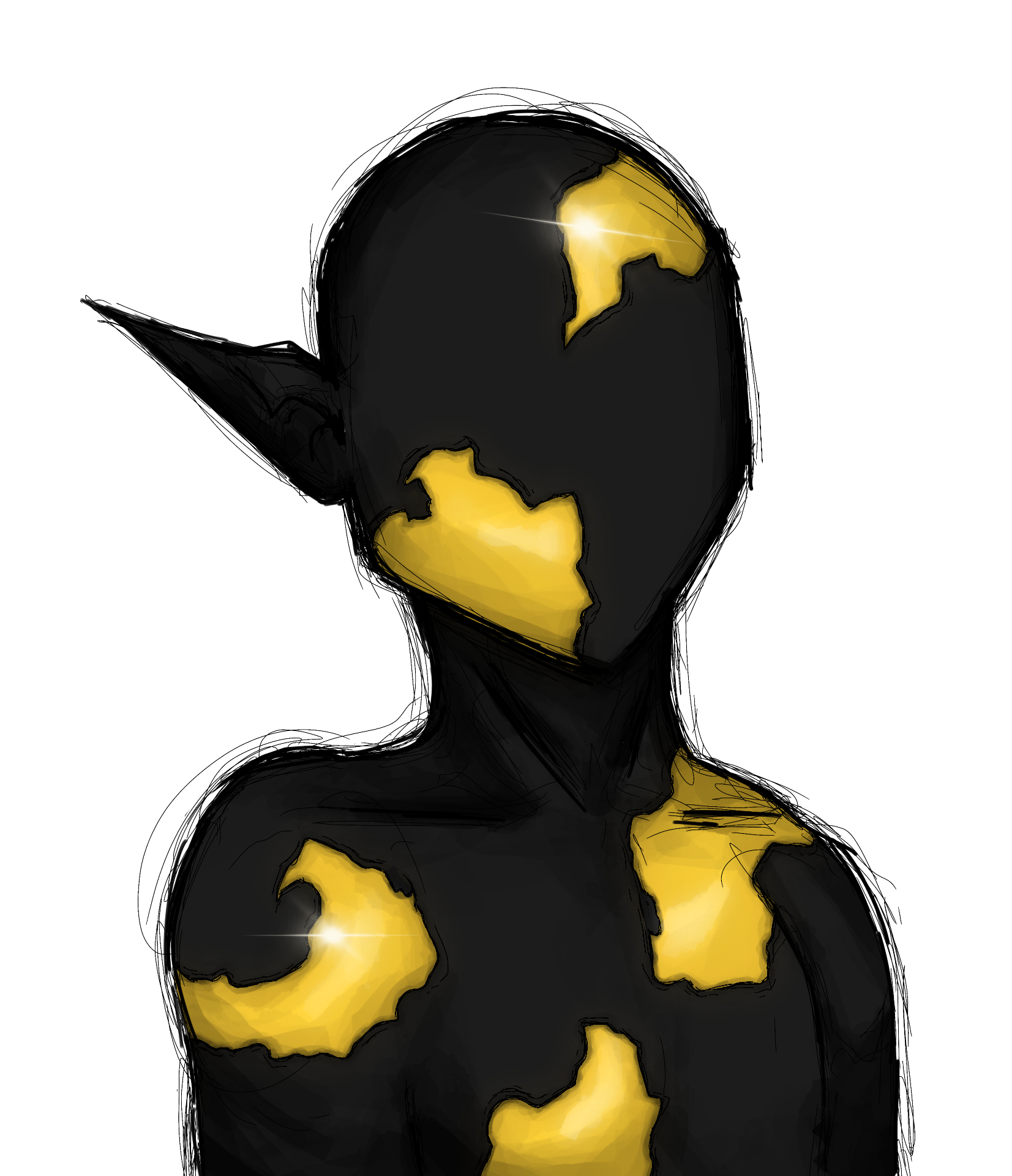 The Deadly Sins CNFT Trait: Skin: Gold