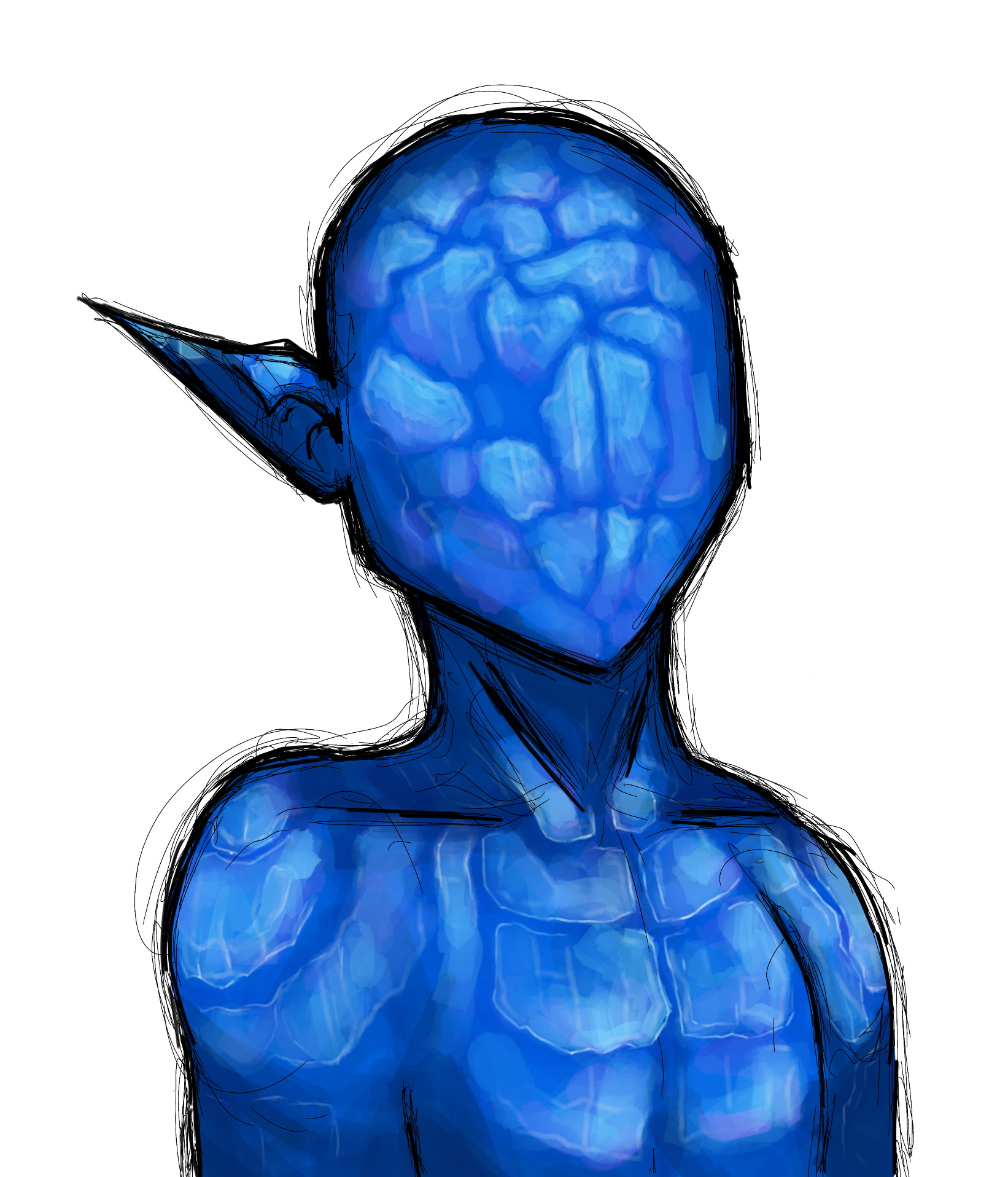 The Deadly Sins CNFT Trait: Skin: Ice