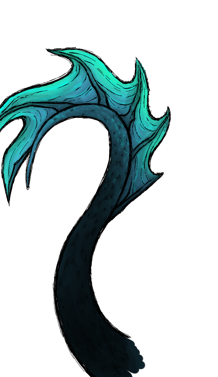 The Deadly Sins CNFT Trait: Tail: Leviathan