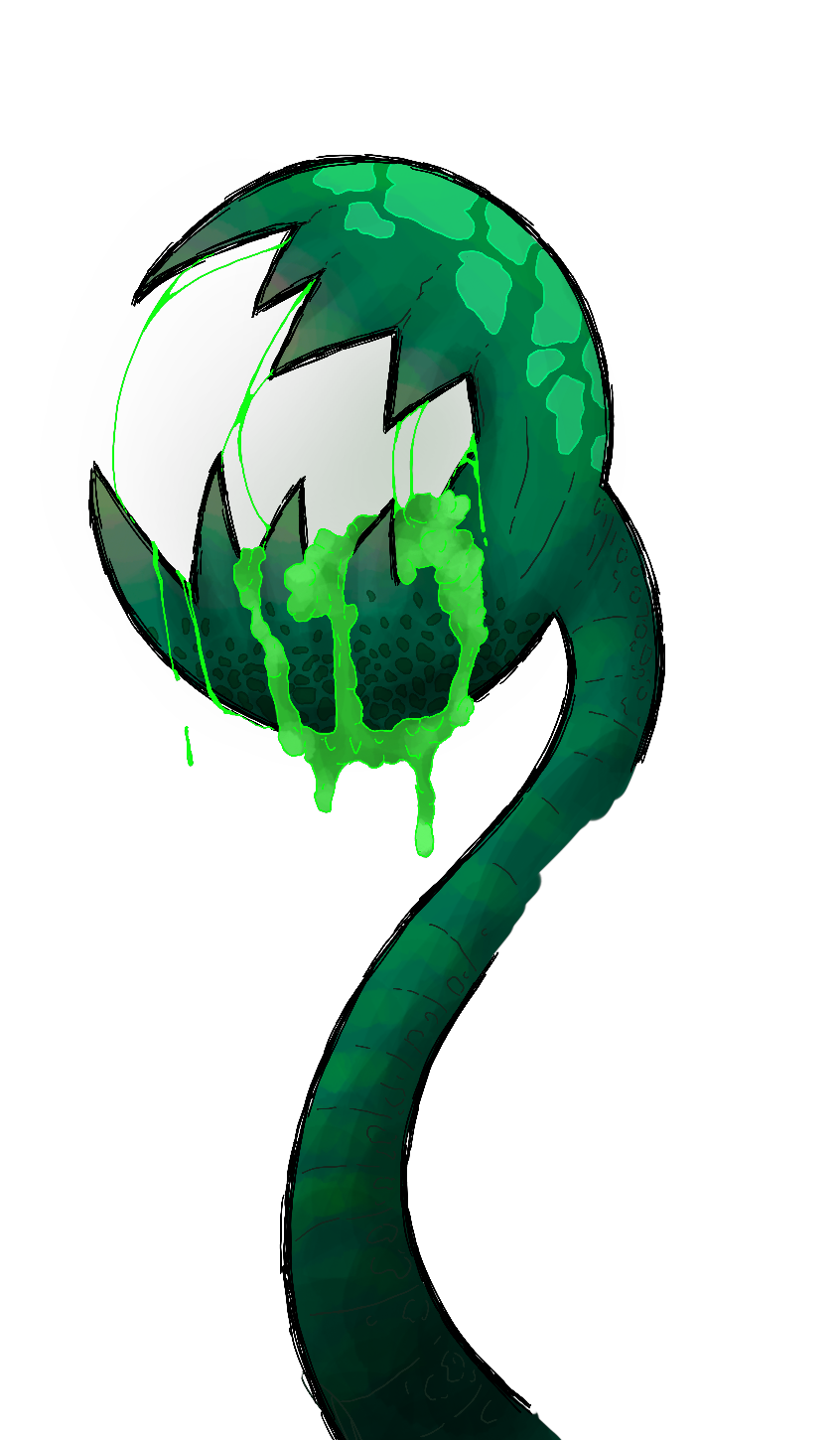 The Deadly Sins CNFT Trait: Tail: Monster Mouth