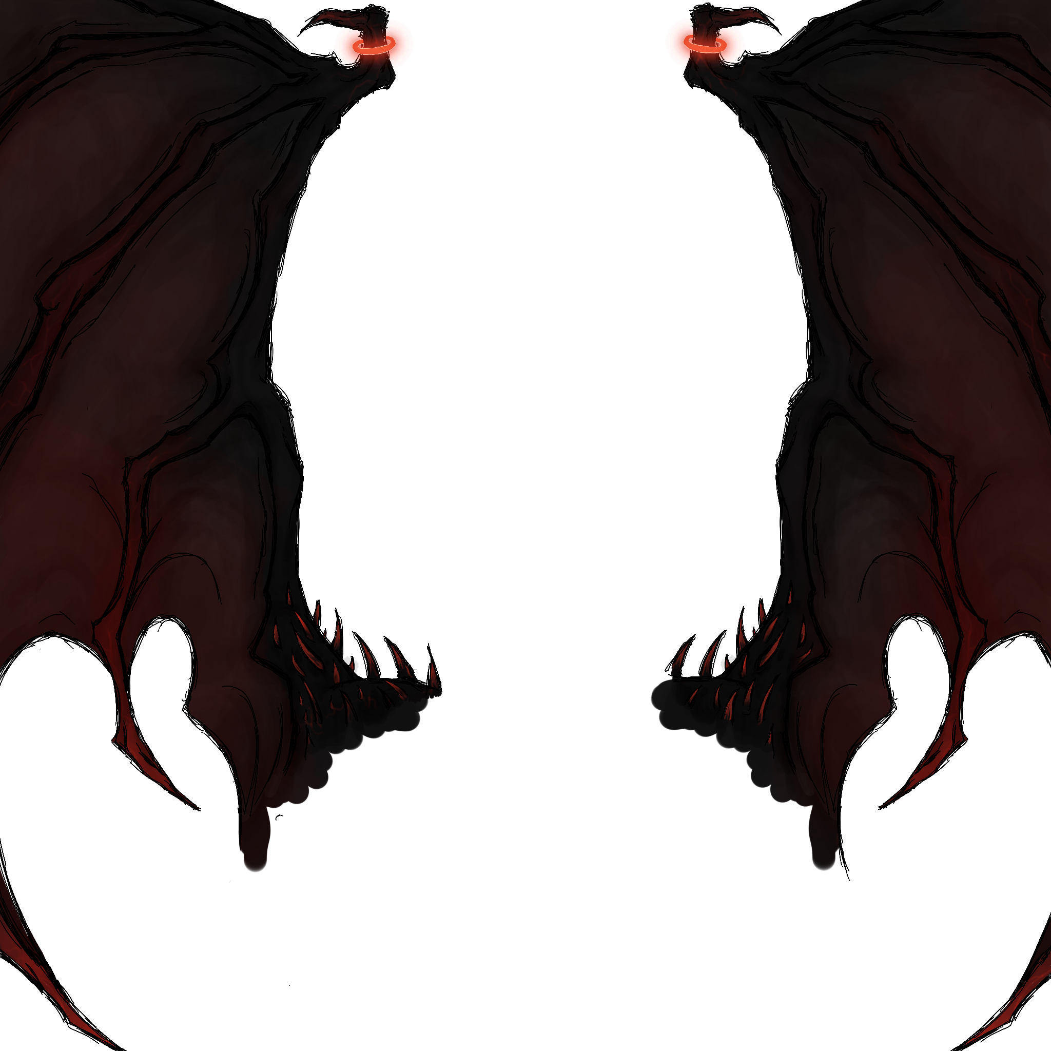 The Deadly Sins CNFT Trait: Wings: Demon King